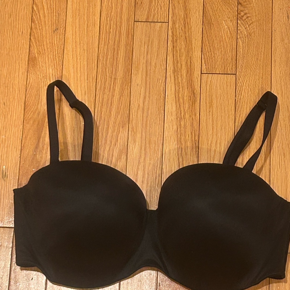 Victoria's Secret Black Strapless Bra